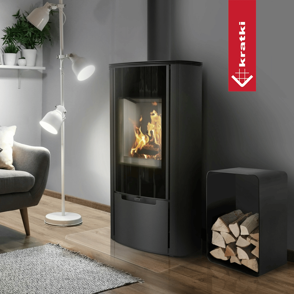 Kaminofen mit Erdgas-Betrieb KRATKI AB ENYO Ø 100/150 4,1 kW