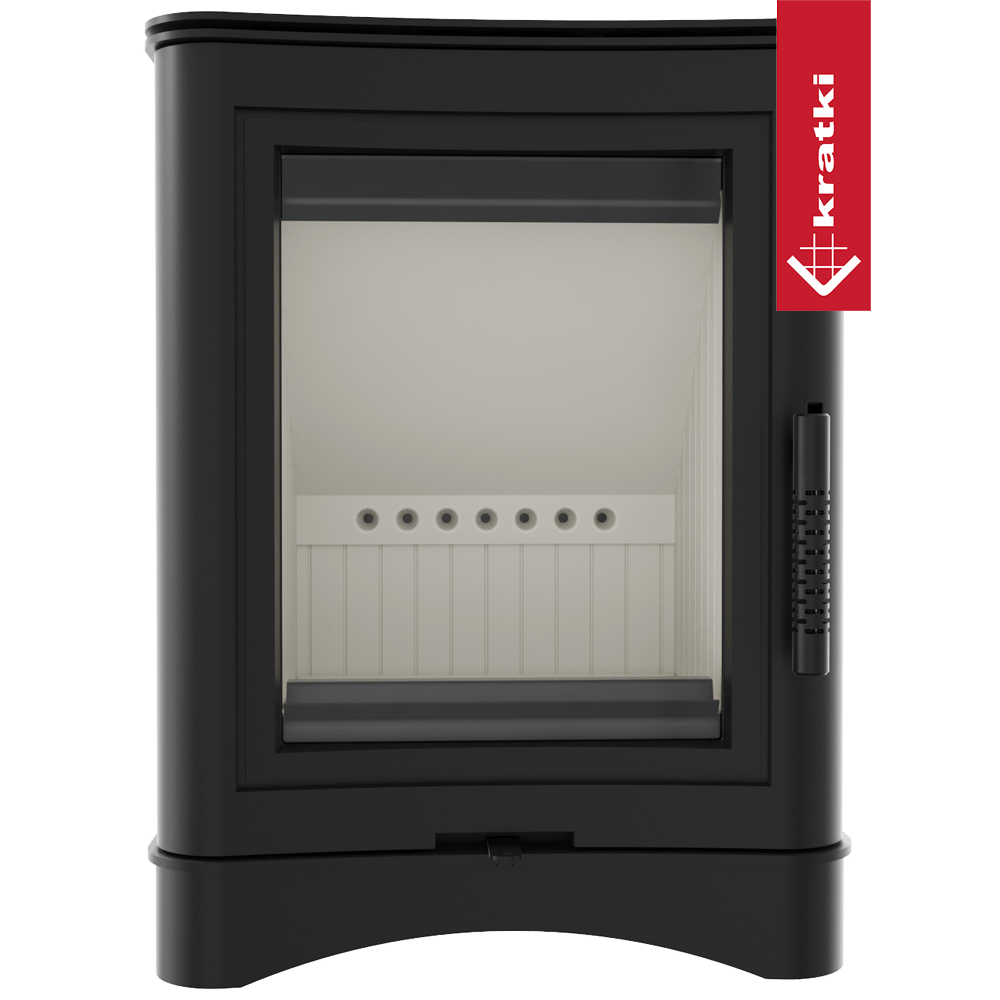 Kaminofen aus Stahl KRATKI K5 Ø 150 7 kW